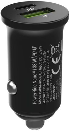Green Cell PowerRide Nano 38 38W USB-A USB-C PD 20W - zdjęcie 2