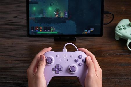8BitDo Ultimate 2C Wired Pad Purple RET00473 - zdjęcie 6