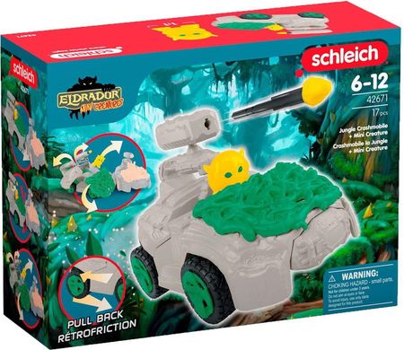Schleich Eldrador - Pojazd Jungle Crashmobile + Ministworek 42671 - zdjęcie 3