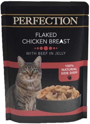 Perfection Pierś Kurczaka Z Wołowiną Mokra Karma Dla Kota W Galaretce 70G - zdjęcie 3