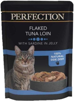 Perfection Polędwica Z Tuńczyka Z Sardynkami Mokra Karma Dla Kota W Galaretce 70G - zdjęcie 2