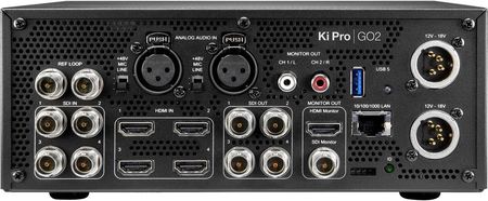AJA Ki Pro GO2 | 4-kanałowy rekorder wideo USB, HEVC 1080p 60p, HDMI, SDI - zdjęcie 3