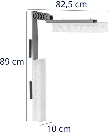 Czochradło dla krów - 2 głowice o wymiarach 50 x 10 cm - do wewnątrz i na zewnątrz - ze sprężyną - Wiesenfield - WIE-KB-01 - zdjęcie 5
