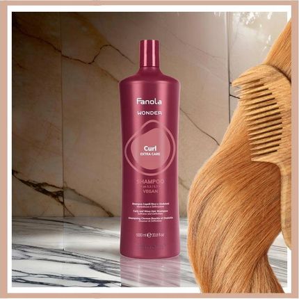 Fanola Wonder Curl Szampon Do Włosów Kręconych 1000 ml - zdjęcie 2