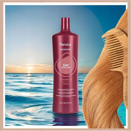 Fanola Wonder Curl Szampon Do Włosów Kręconych 1000 ml - zdjęcie 4