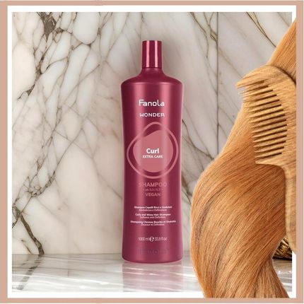 Fanola Wonder Curl Szampon Do Włosów Kręconych 1000 ml - zdjęcie 3