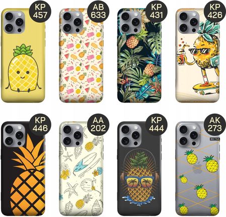 Hello Case Etui Do Iphone 16 Pro Ananas Owoce Egzotyczne Obudowa Pokrowiec Case - zdjęcie 3