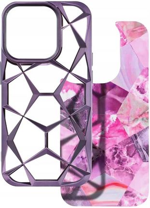 Partner Tele Etui Twinki Do Iphone 16 Pokrowiec Futerał Ochrona Geometryczny Wzór Case - zdjęcie 4