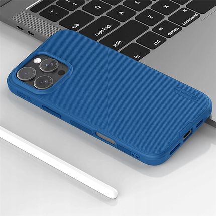 Nillkin Etui Frosted Shield Pro Do Iphone 16 Pro, Granatowe - zdjęcie 3