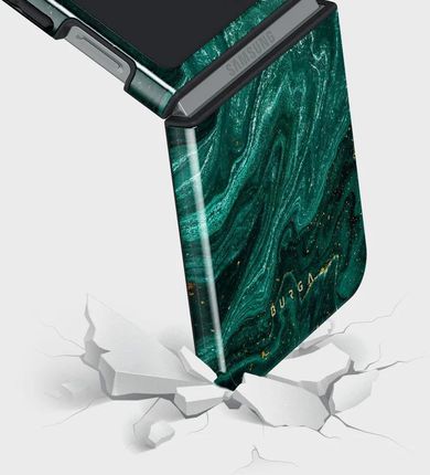 Etui Burga Emerald Pool Tough do Galaxy Z Flip6, wielokolorowy morski - zdjęcie 4