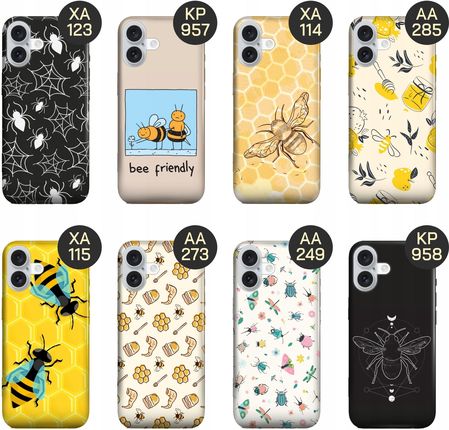 Hello Case Etui Do Iphone 16 Plus Owady Motyle Pszczółki Obudowa Pokrowiec Case - zdjęcie 4