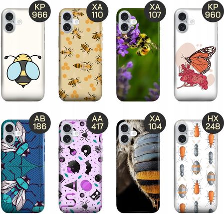 Hello Case Etui Do Iphone 16 Plus Owady Motyle Pszczółki Obudowa Pokrowiec Case - zdjęcie 5