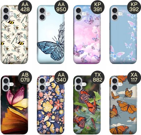 Hello Case Etui Do Iphone 16 Plus Owady Motyle Pszczółki Obudowa Pokrowiec Case - zdjęcie 2