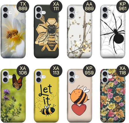 Hello Case Etui Do Iphone 16 Plus Owady Motyle Pszczółki Obudowa Pokrowiec Case - zdjęcie 3