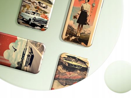 Hello Case Etui Do Iphone 16 Plus Collage Retro Vintage Obudowa Pokrowiec Case - zdjęcie 3