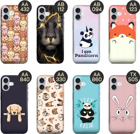 Hello Case Etui Do Iphone 16 Plus Zwierzęta Pieski Kotki Lamy Domowe Dziekie - zdjęcie 5