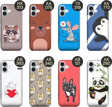 Hello Case Etui Do Iphone 16 Plus Zwierzęta Pieski Kotki Lamy Domowe Dziekie - zdjęcie 2