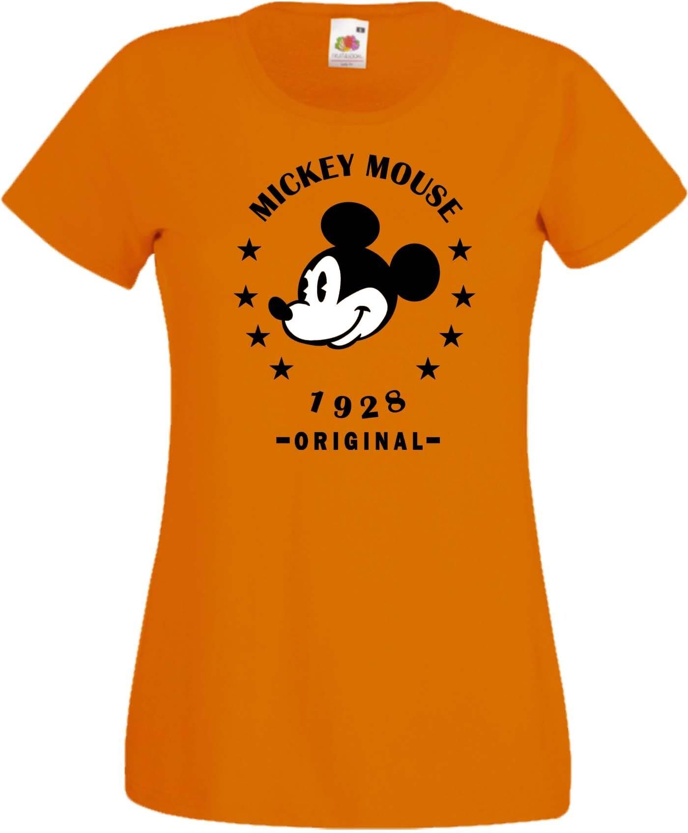 Mickeyorigins Koszulka Damska Mickey Minnie Mouse Disney Castle Lady M