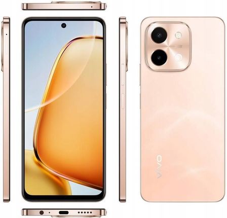 Vivo Y28 4/128GB Pomarańczowy - zdjęcie 3
