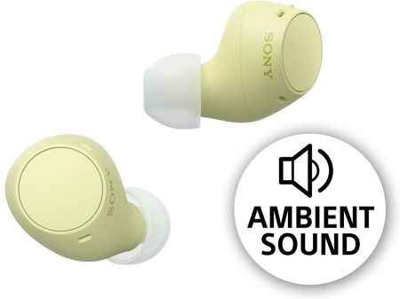 Sony WF-C510Y Żółty (WFC510YCE7) - zdjęcie 2