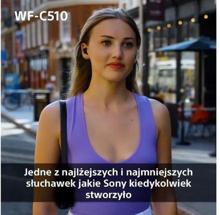 Sony WF-C510 Niebieski (WFC510LCE7) - zdjęcie 2
