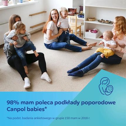 CANPOL BABIES Oddychające podkłady poporodowe na noc 78/001, 12szt. - zdjęcie 4