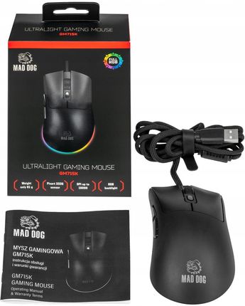 MAD DOG GM715K Czarny - zdjęcie 2