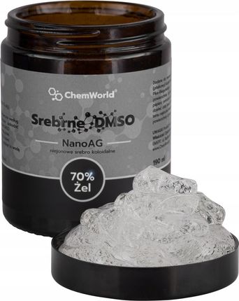 ChemWorld Żel Srebrne DMSO 70% DMSO + Srebro Koloidalne opakowanie 500ml - zdjęcie 5