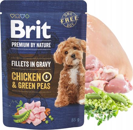 Brit Premium By Nature Dog Fillets In Gravy Mix Smaków 12x85g - zdjęcie 3