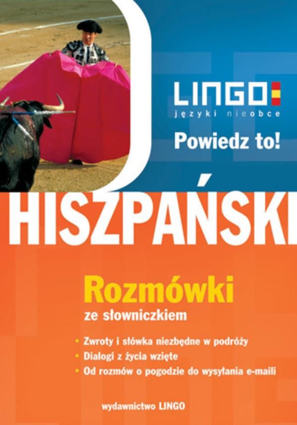 Hiszpański Rozmówki Powiedz to eBook Ceny i opinie Ceneo pl