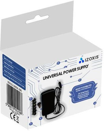 Zasilacz Uniwersalny Ładowarka Regulowany 3-12V Sieciowy USB 30W 6 Końcówek IZOXIS - zdjęcie 3