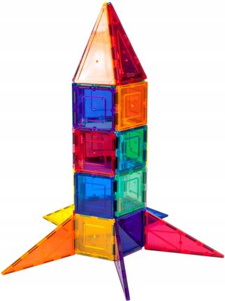 Picassotiles Klocki Magnetyczne Konstrukcyjne 32El. Picasso Tiles Duże Edukacyjne - zdjęcie 5