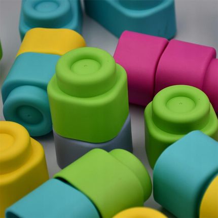 W&K Klocki Miękkie W Plecaku 33Szt. - zdjęcie 3
