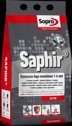 SOPRO SAPHIR FUGA 58 umbra 2kg - zdjęcie 2