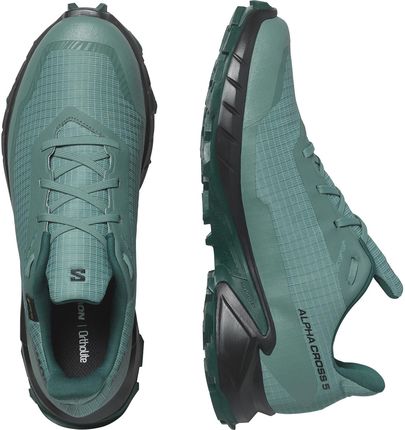 Salomon Męskie Alphacross 5 Gtx L47595000 Turkusowy - zdjęcie 2