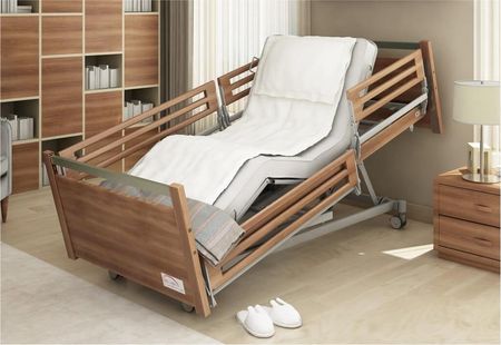 Reha-Bed Łóżko Rehabilitacyjne Leo S Z Dzielonymi Barierkami (LEO-L01-5-S) - zdjęcie 5