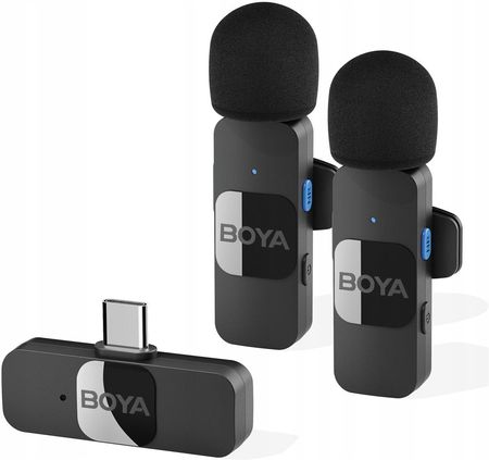 BOYA BY-V20 bezprzewodowy mikrofon - zdjęcie 4