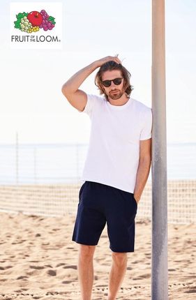 Fruit of The Loom Koszulka T-shirt męski Bawełna Premium Iconic Biała S - zdjęcie 3