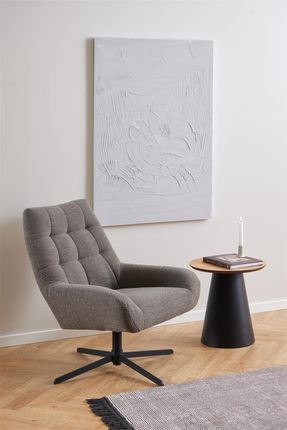 Stolik kawowy okrągły Soli (23304), dąb, 45 cm, do salonu - zdjęcie 2