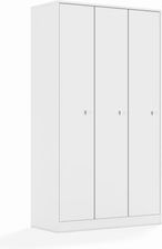 Entelo Szafa Blox Base 110 5PP 3F5 1049x466x1869 korpus biały/3x front biały