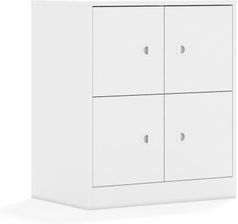 Entelo Szafa Blox Base 70 2PP 4F1 706x466x813 korpus biały/2x front biały