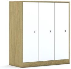 Entelo Szafa Blox Base 110 3PP 3F3 1049x466x1165 korpus dąb/3x front biały