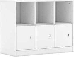 Entelo Regał Blox Base 110 2PP 3F1 1049x466x813 korpus biały/3x front biały wariant 1