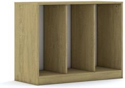 Entelo Regał na pojemniki Blox Base 110 2PG 1049x466x813 korpus dąb