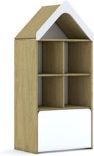 Entelo Regał Blox Base 70 3PP ze skrzynią i daszkiem 706x466x1575 korpus dąb