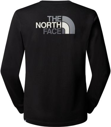 Longsleeve męski The North Face L/S EASY czarny NF0A8A6FJK3 - zdjęcie 2