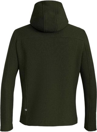 Bluza z kapturem męska Salewa SARNER zielona 00-0000026162_5280 - zdjęcie 3