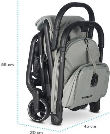 Easywalker Rockey S Pure Black Spacerowy - zdjęcie 4