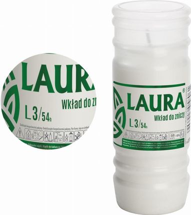 Bispol Wkłady Do Zniczy Parafinowe Laura L3 54H 24szt. - zdjęcie 3