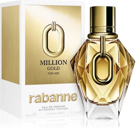 Rabanne Million Gold For Her Woda Perfumowana 30ml REFILLABLE - zdjęcie 4